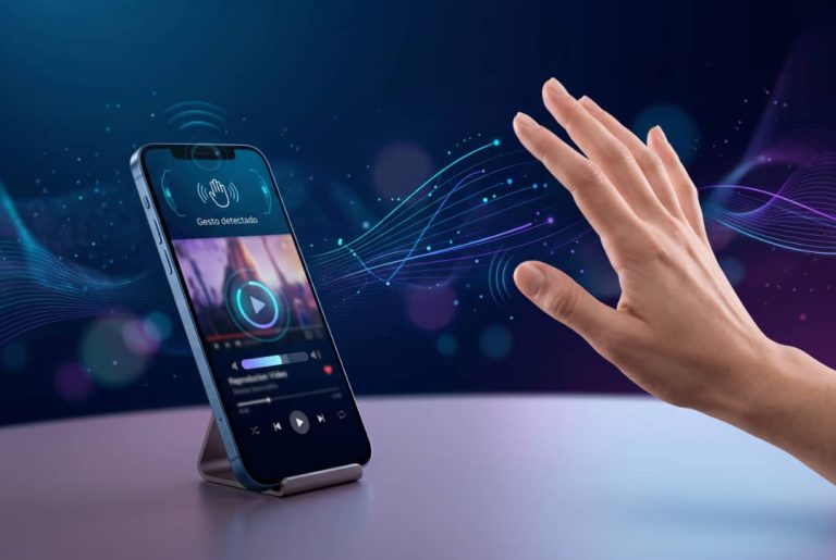¡Controla tu móvil sin tocar la pantalla!