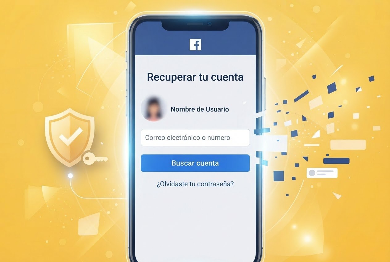 Cómo recuperar tu cuenta de Facebook