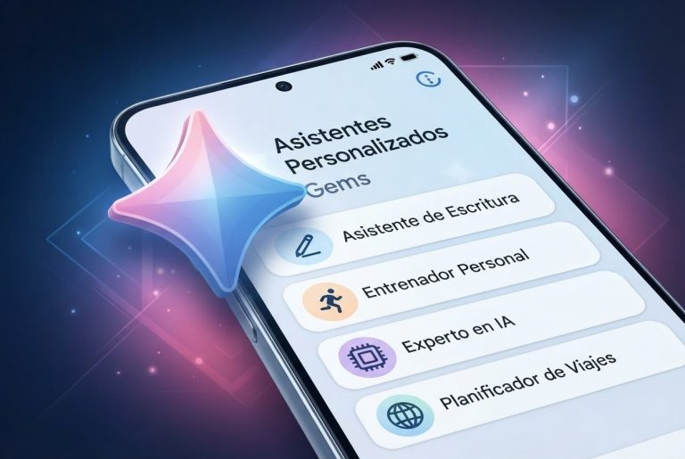 Gemini: Crea tus asistentes inteligentes personalizados