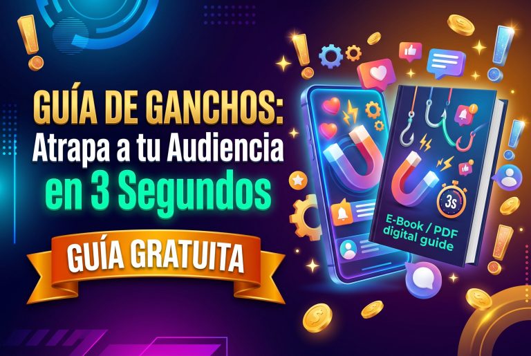 Guía de Ganchos: Atrapa a tu Audiencia en 3 Segundos